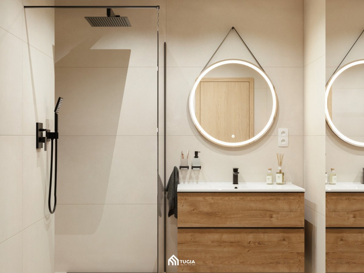 Thiết kế nội thất chung cư Wabi Sabi