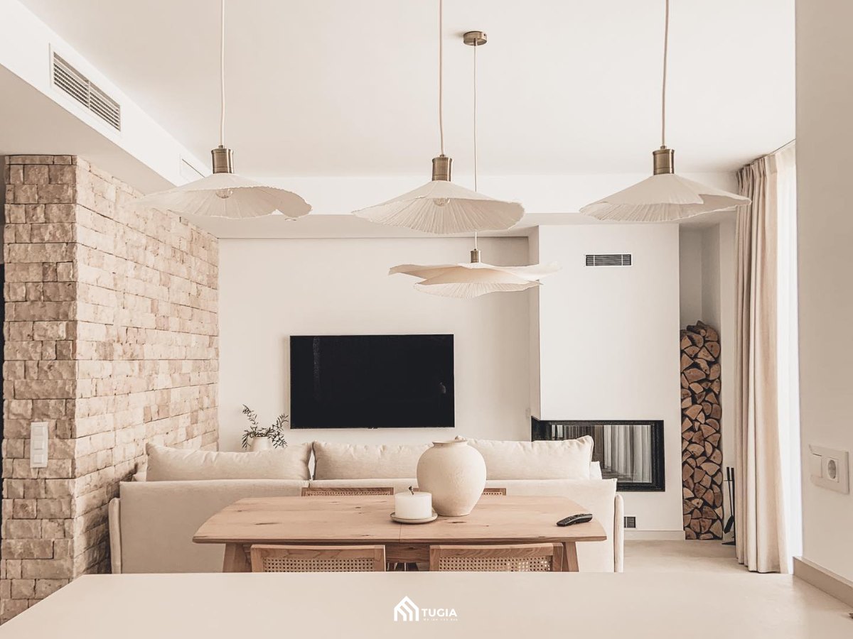 Thiết kế nội thất chung cư Wabi Sabi