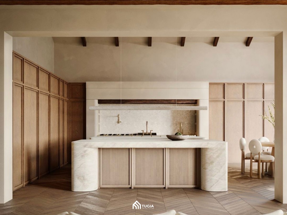 Thiết kế nội thất chung cư Wabi Sabi