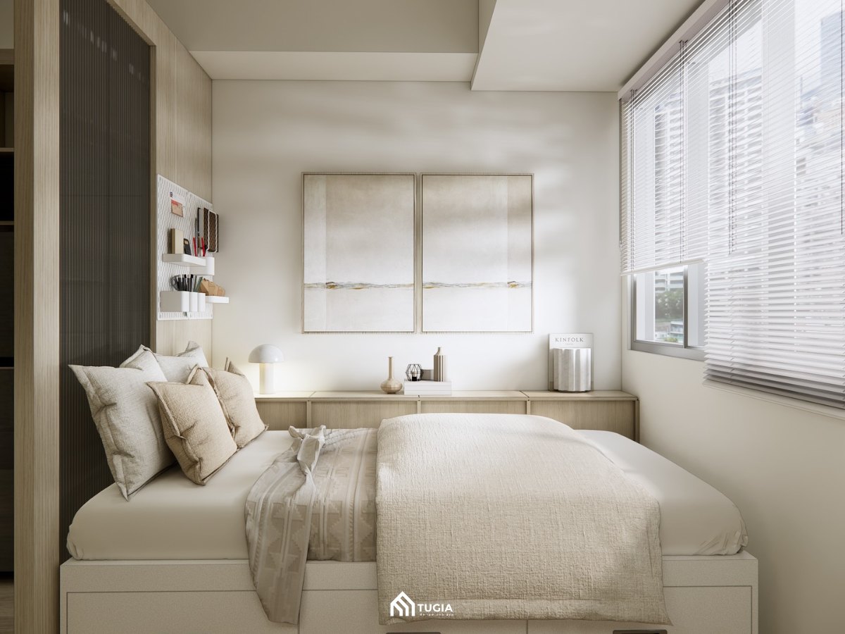 Thiết kế nội thất chung cư Wabi Sabi