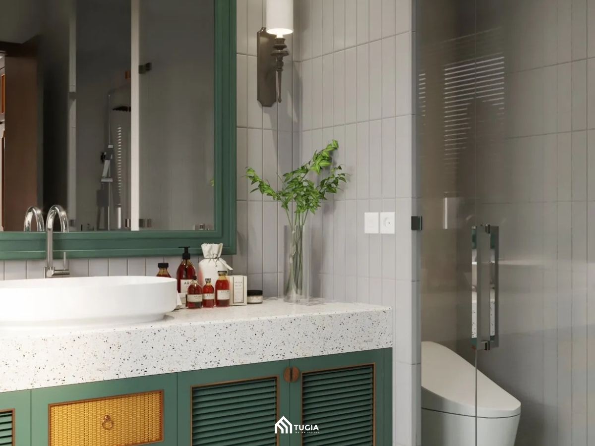 Thiết kế nội thất nhà phố phong cách Indochine