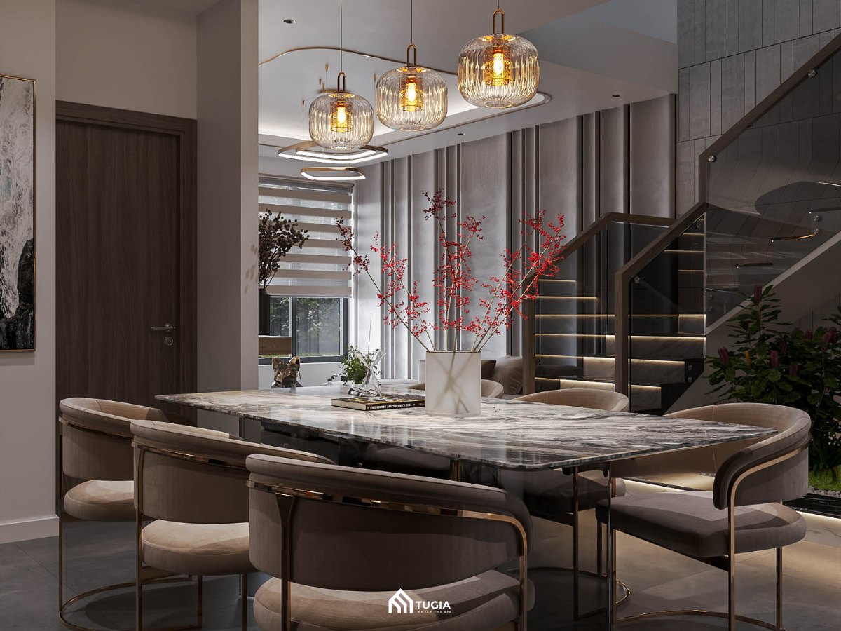 Thiết kế nội thất nhà phố Phú Mỹ Hưng