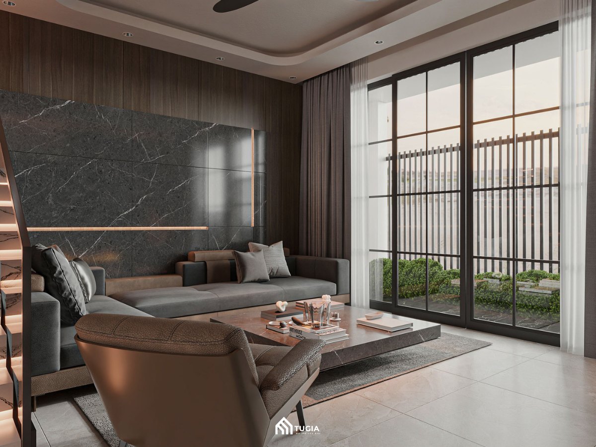 Thiết kế nội thất nhà phố Phú Mỹ Hưng