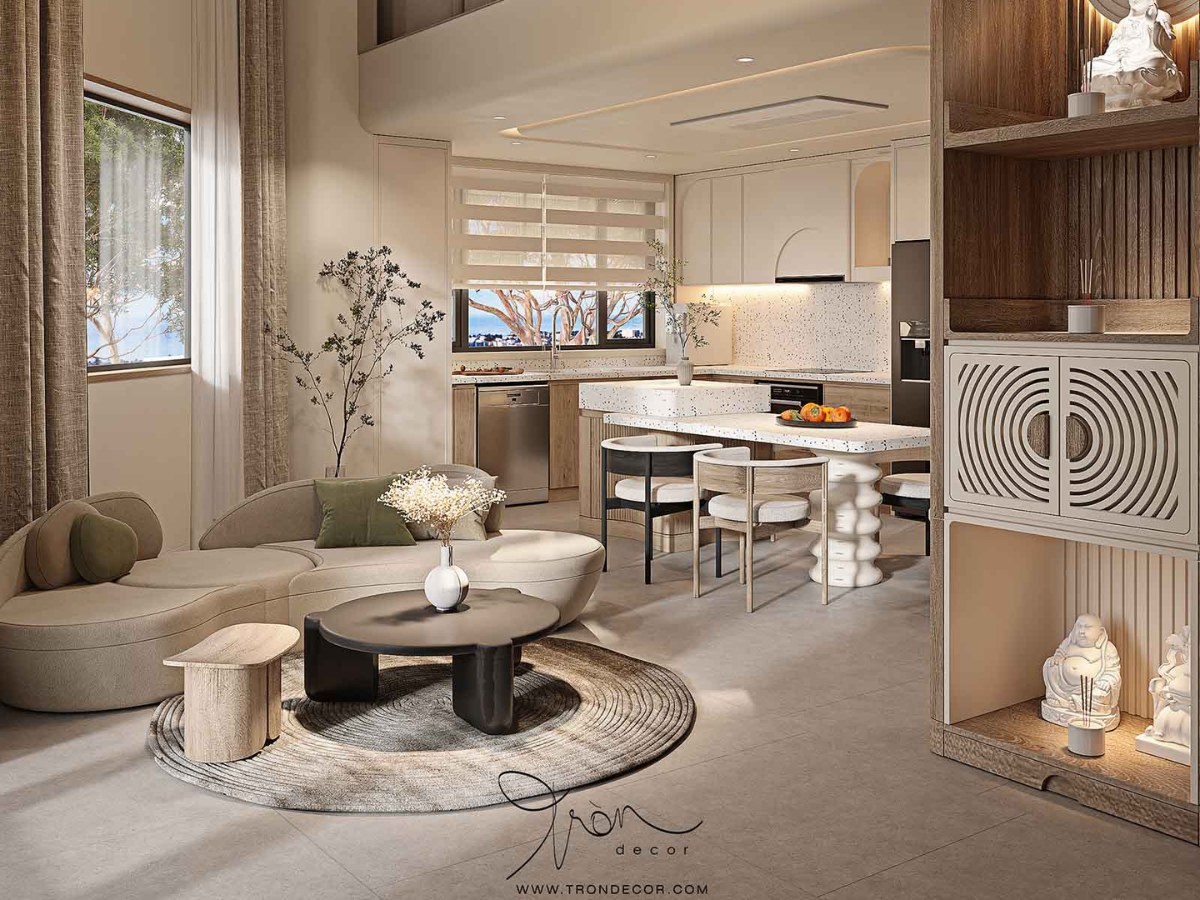 Tròn Decor – công ty thiết kế thi công nội thất trọn gói tại TPHCM, từng lên sóng VTV3 và Harper's Bazaar Vietnam