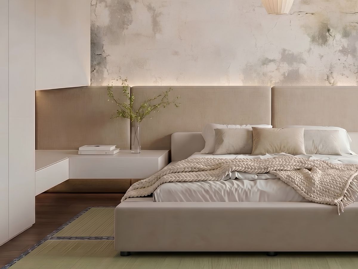 Nội thất chung cư Nhật Bản chất liệu mộc mạc với chiếu Tatami