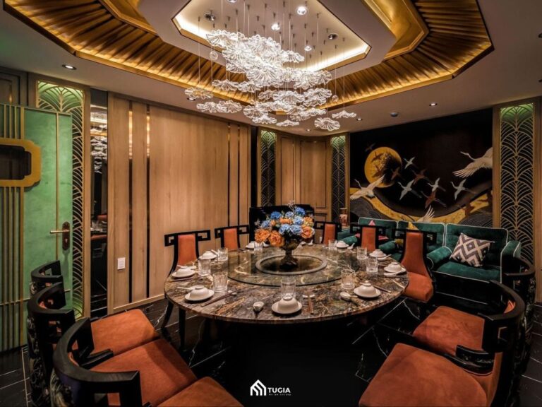 Thiết kế nhà hàng, quán cafe phong cách Indochine