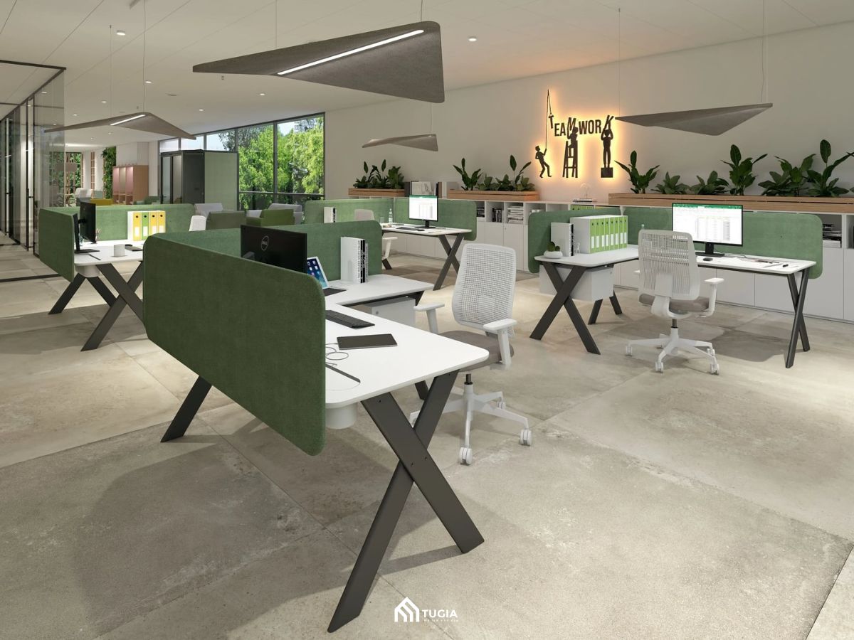 Thiết kế nội thất coworking space