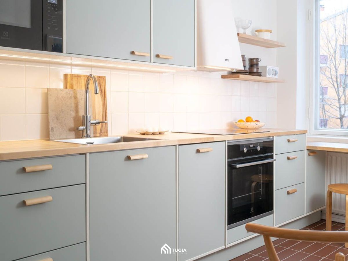 Thiết kế phòng bếp Scandinavian