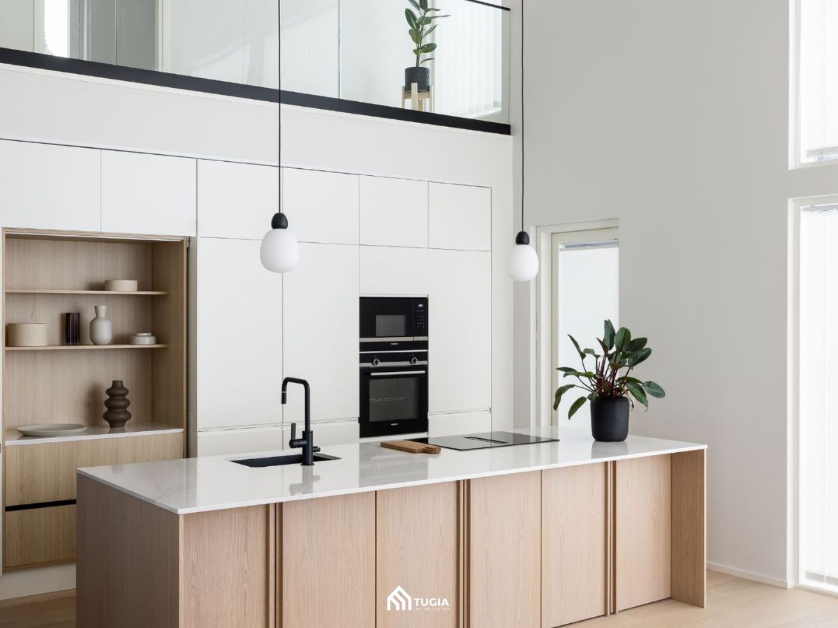 Thiết kế phòng bếp Scandinavian