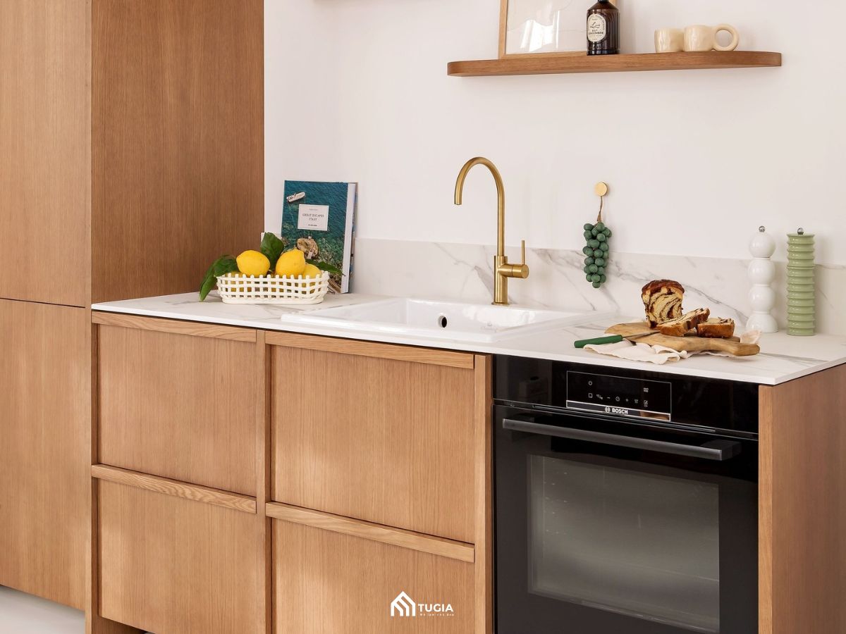 Thiết kế phòng bếp Scandinavian