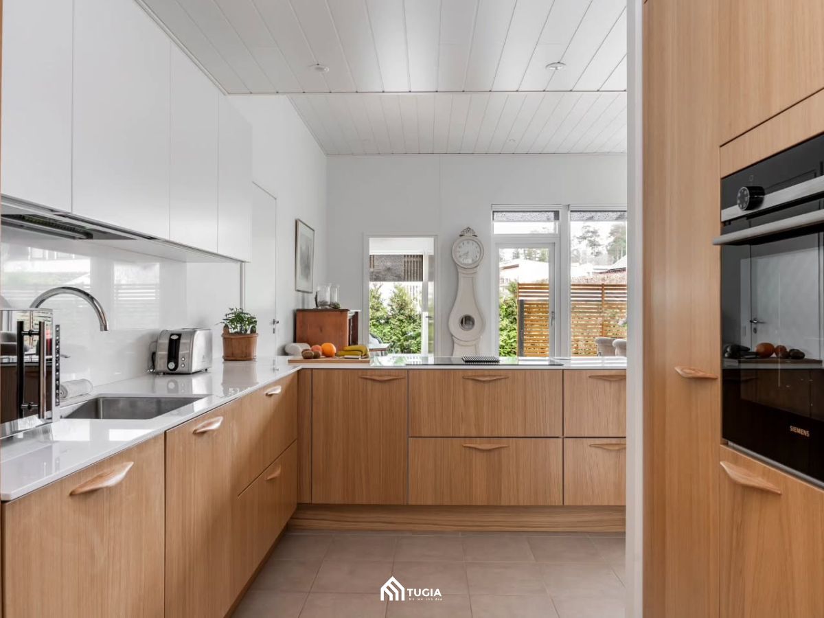 Thiết kế phòng bếp Scandinavian
