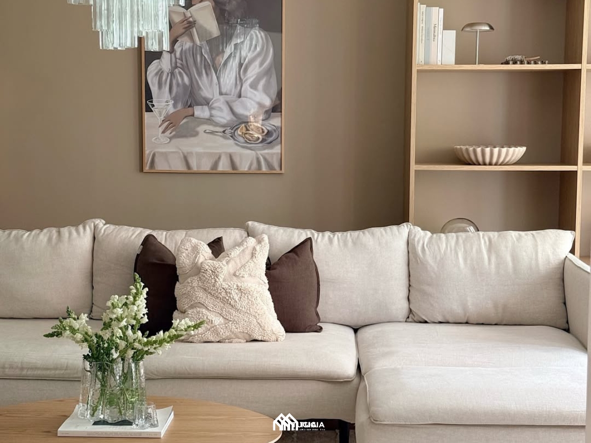 Thiết kế phòng khách phong cách Bắc Âu