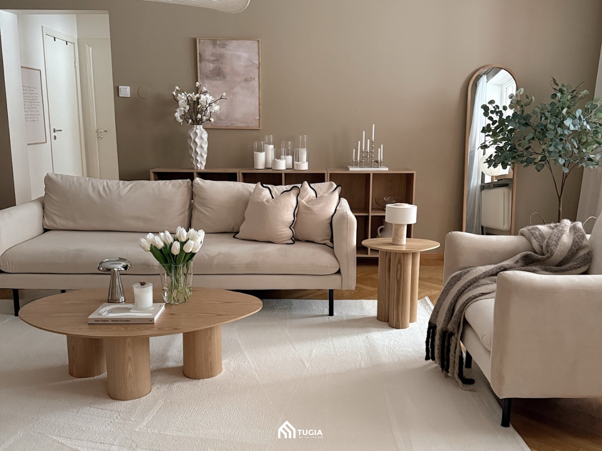 Thiết kế phòng khách phong cách Bắc Âu