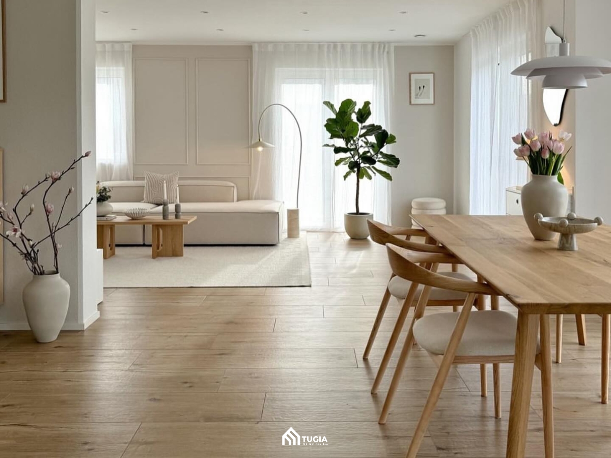 Thiết kế phòng khách phong cách Bắc Âu