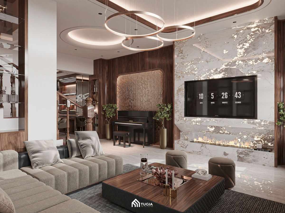 Thiết kế nội thất nhà phố 3 tầng