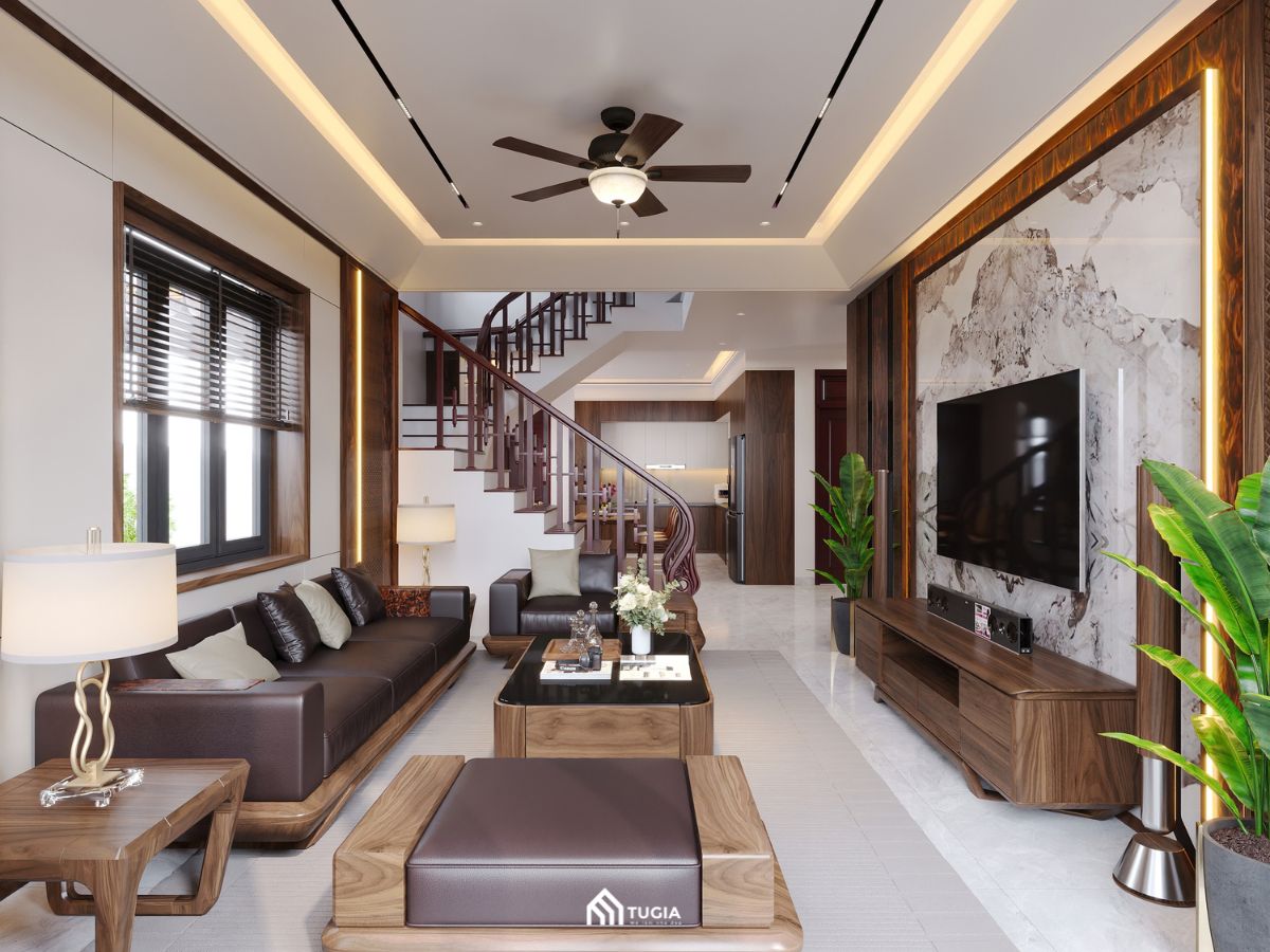 Thiết kế nội thất nhà phố 3 tầng