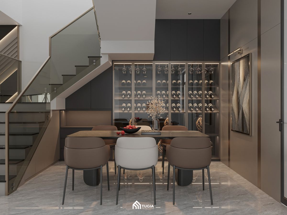 Thiết kế nội thất nhà phố 3 tầng