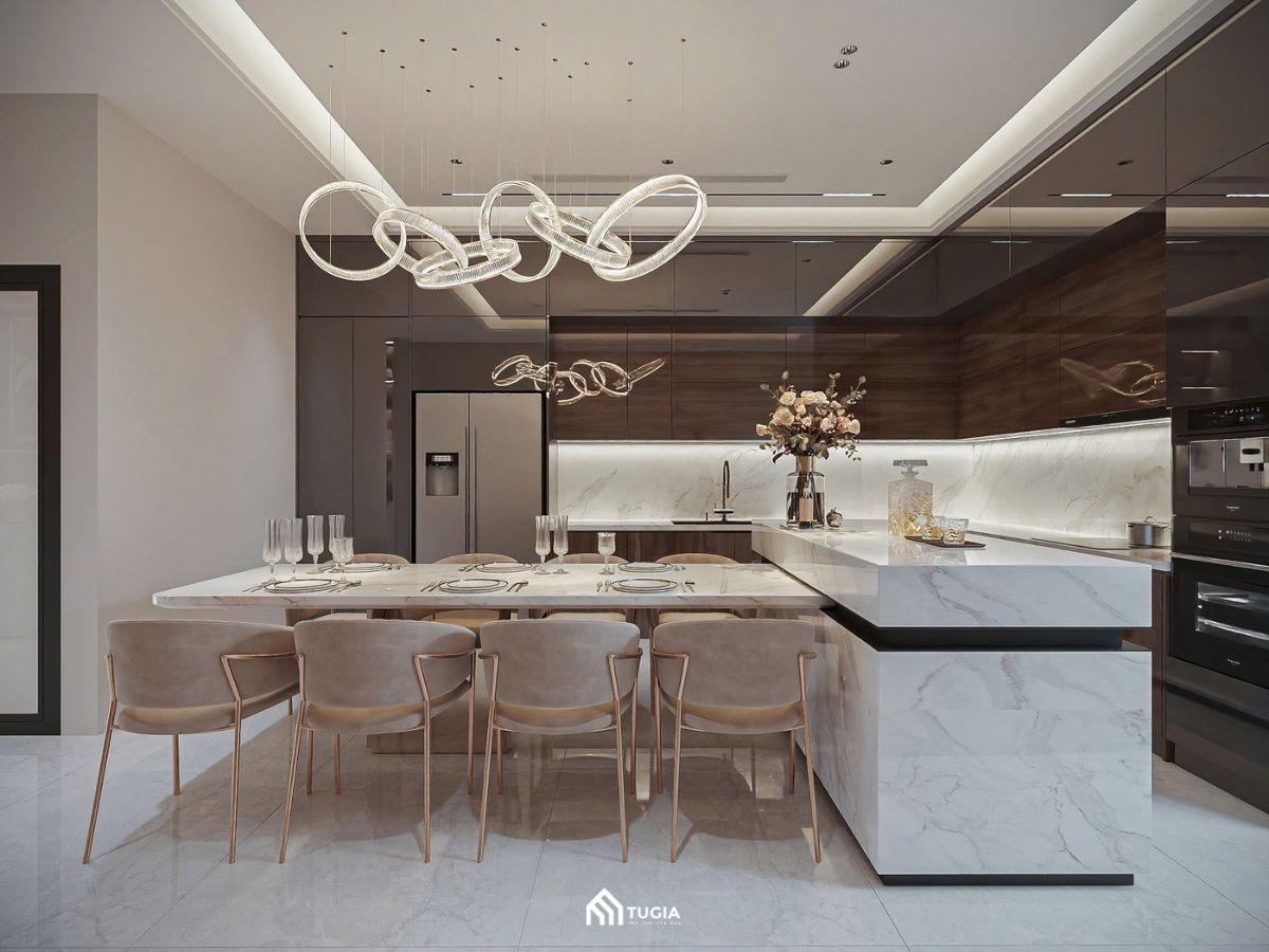 Thiết kế nội thất nhà phố 4 tầng