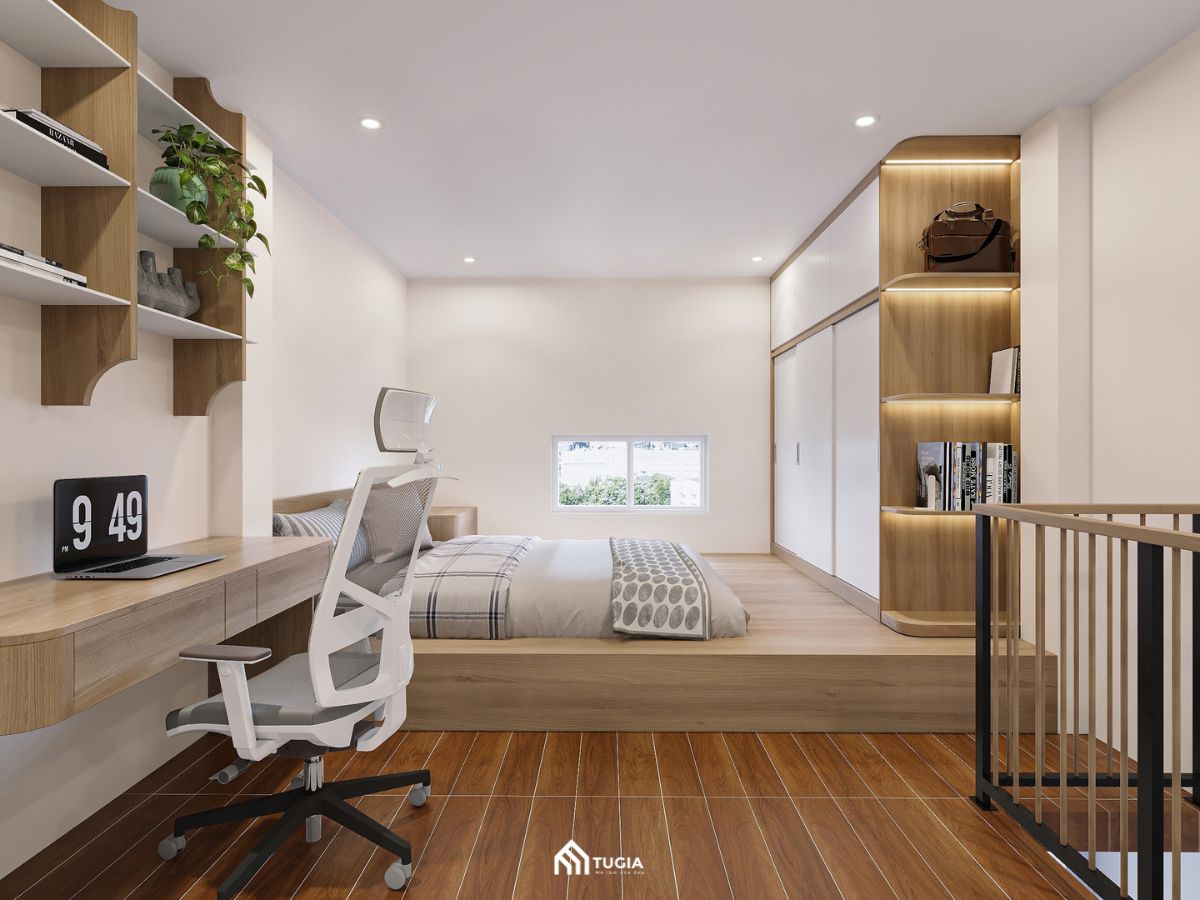 Thiết kế nội thất nhà phố 4 tầng