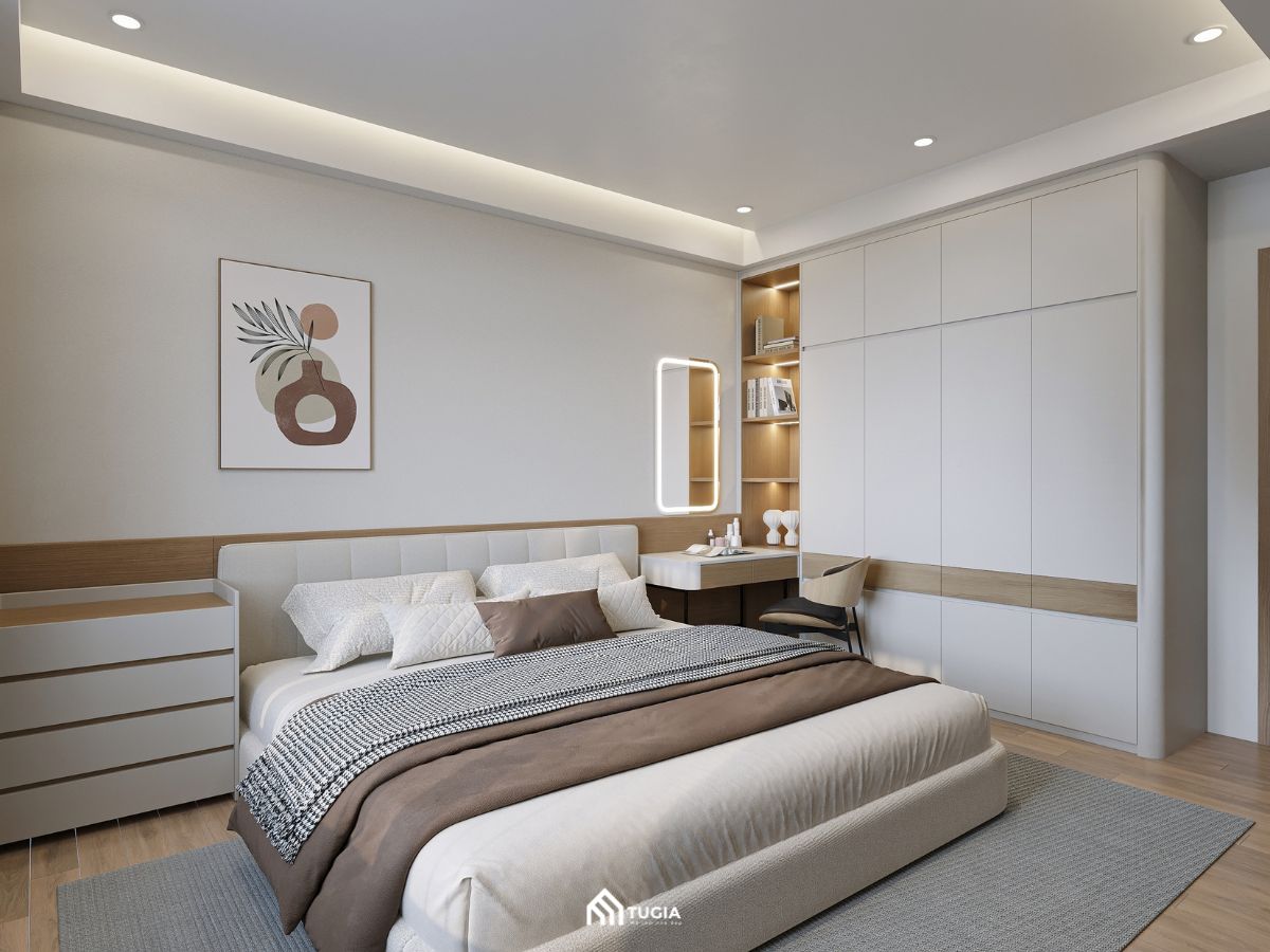 Thiết kế nội thất nhà phố 4 tầng