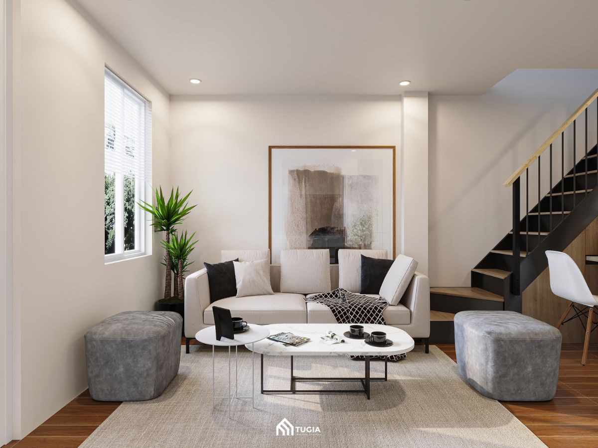 Thiết kế nội thất nhà phố 4 tầng