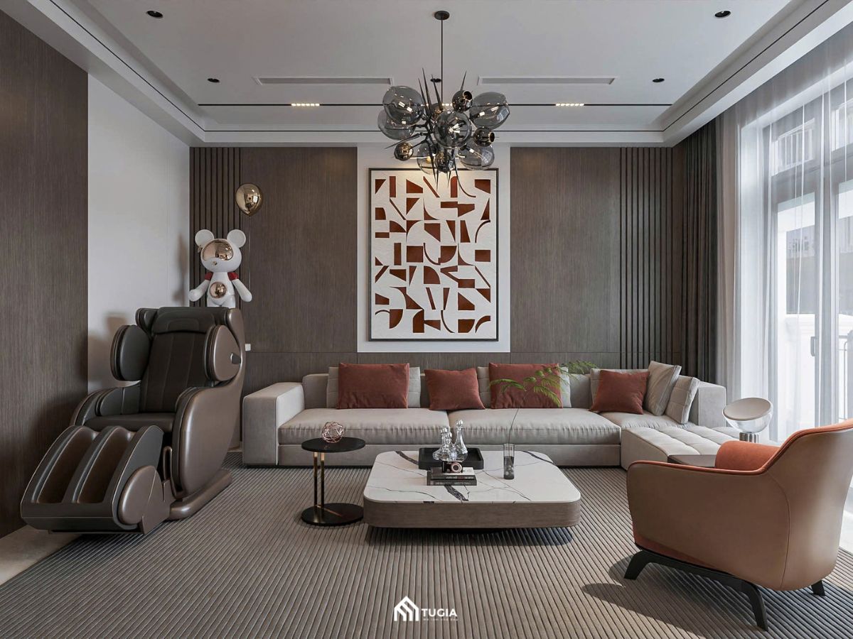 Thiết kế nội thất nhà phố 4 tầng