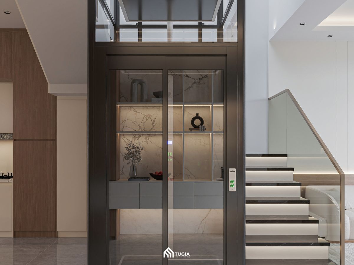Thiết kế nội thất nhà phố 4 tầng