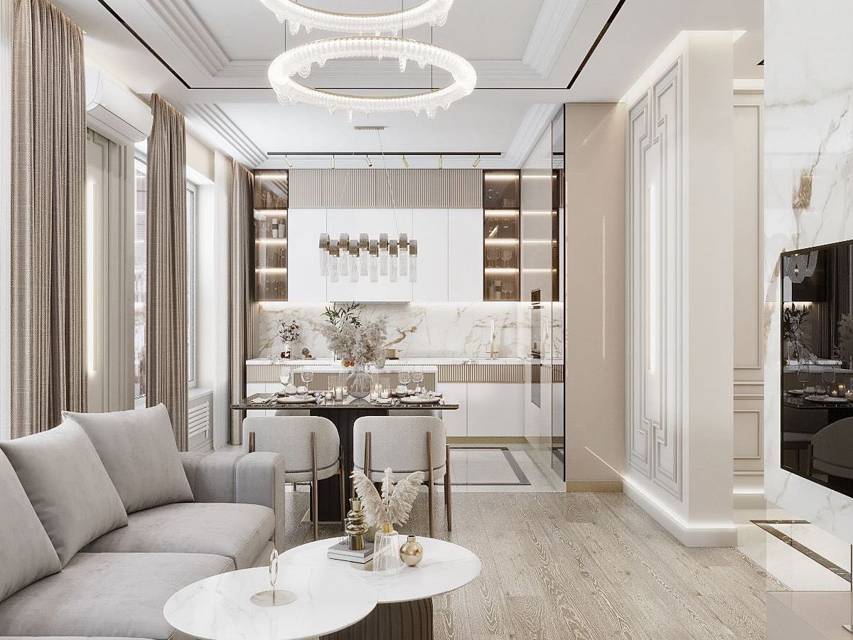Thiết kế phòng khách 12m2