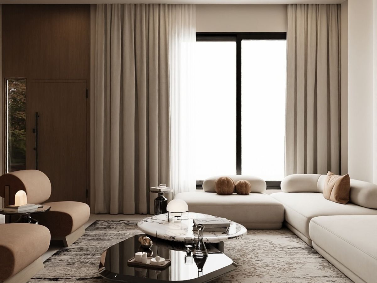 Thiết kế phòng khách 12m2