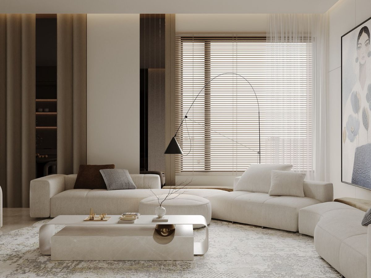 Thiết kế phòng khách 12m2