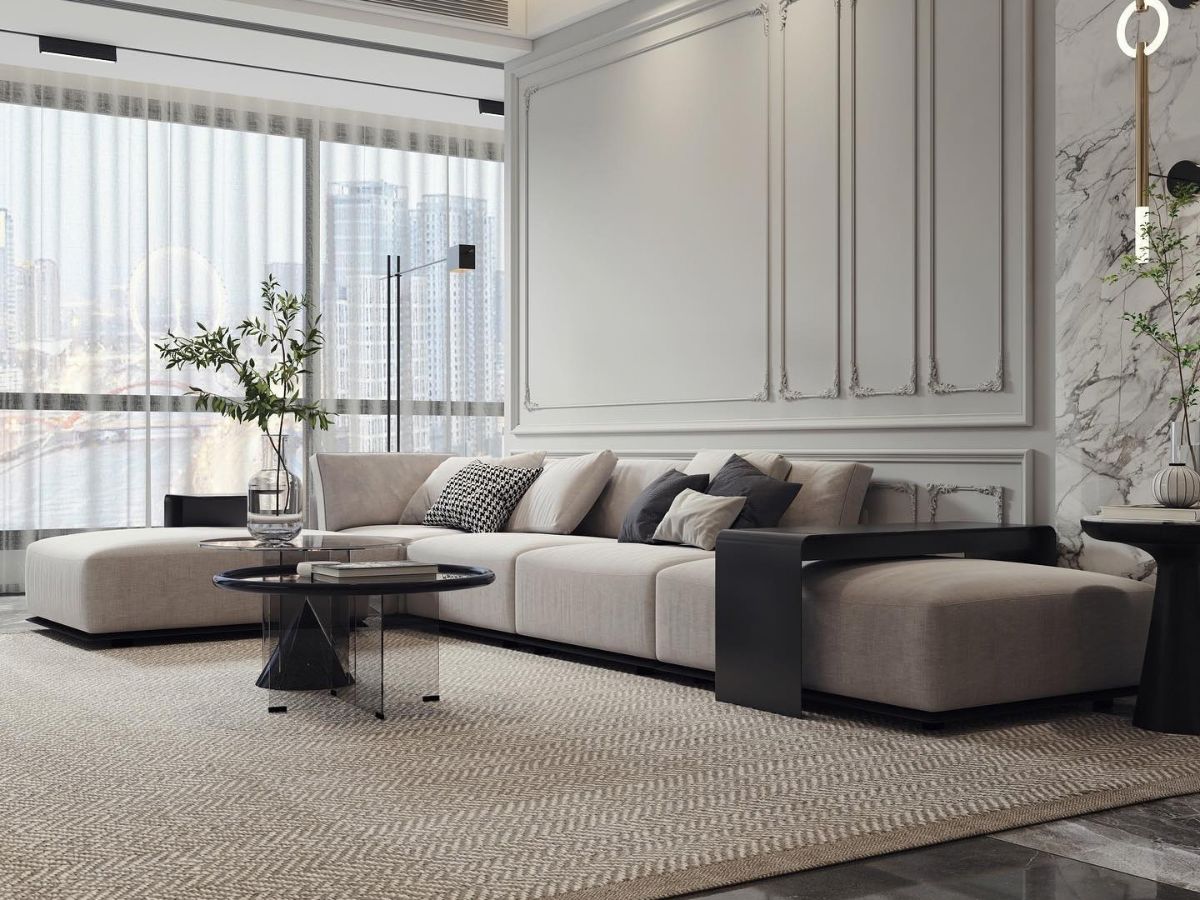 Thiết kế phòng khách 12m2