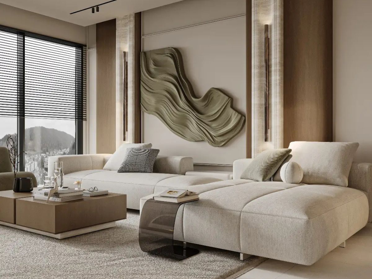 Thiết kế phòng khách 12m2