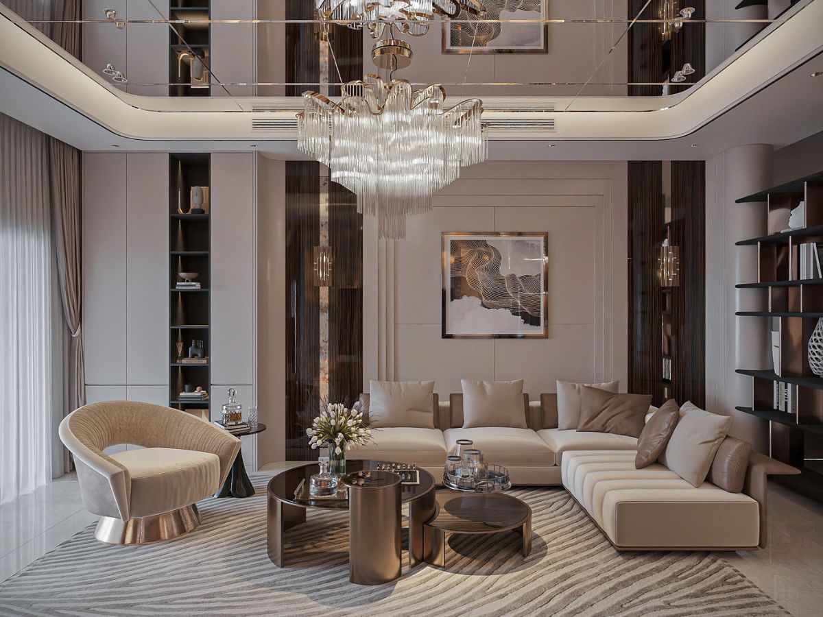 Thiết kế phòng khách 15m2