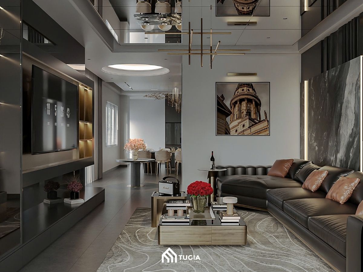 Thiết kế phòng khách 15m2