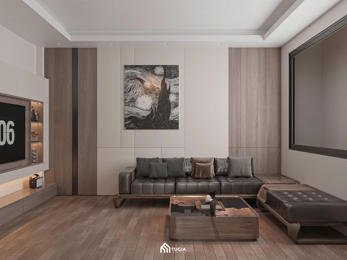 Thiết kế phòng khách 15m2
