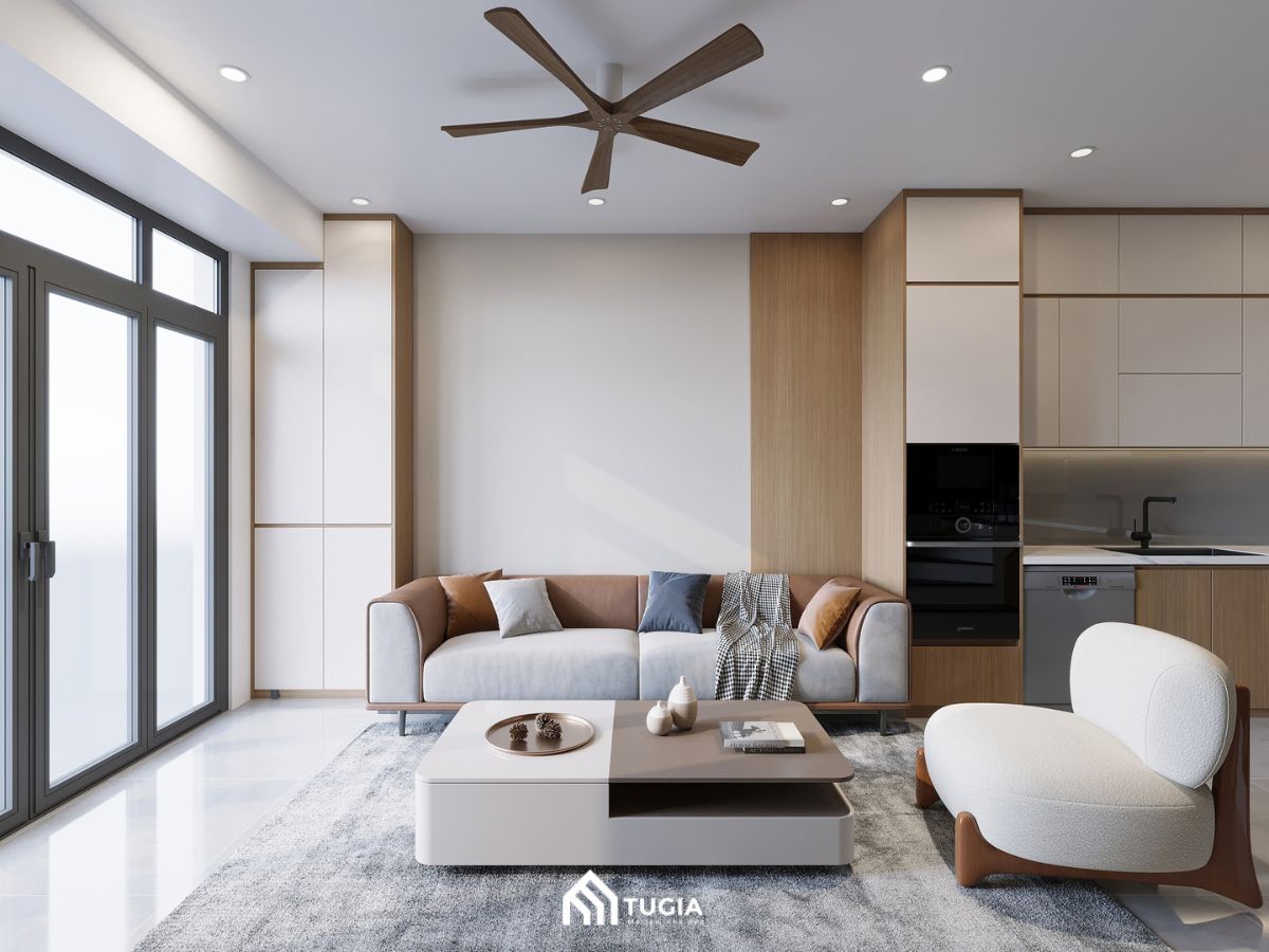 Thiết kế phòng khách 15m2