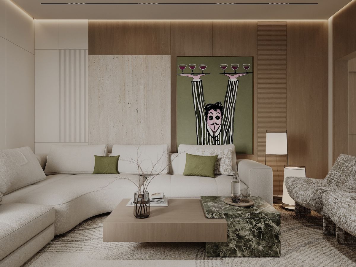 Thiết kế phòng khách 16m2