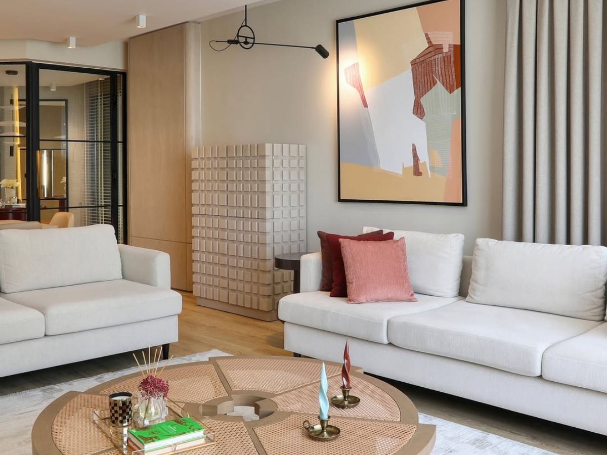 Thiết kế phòng khách 20m2
