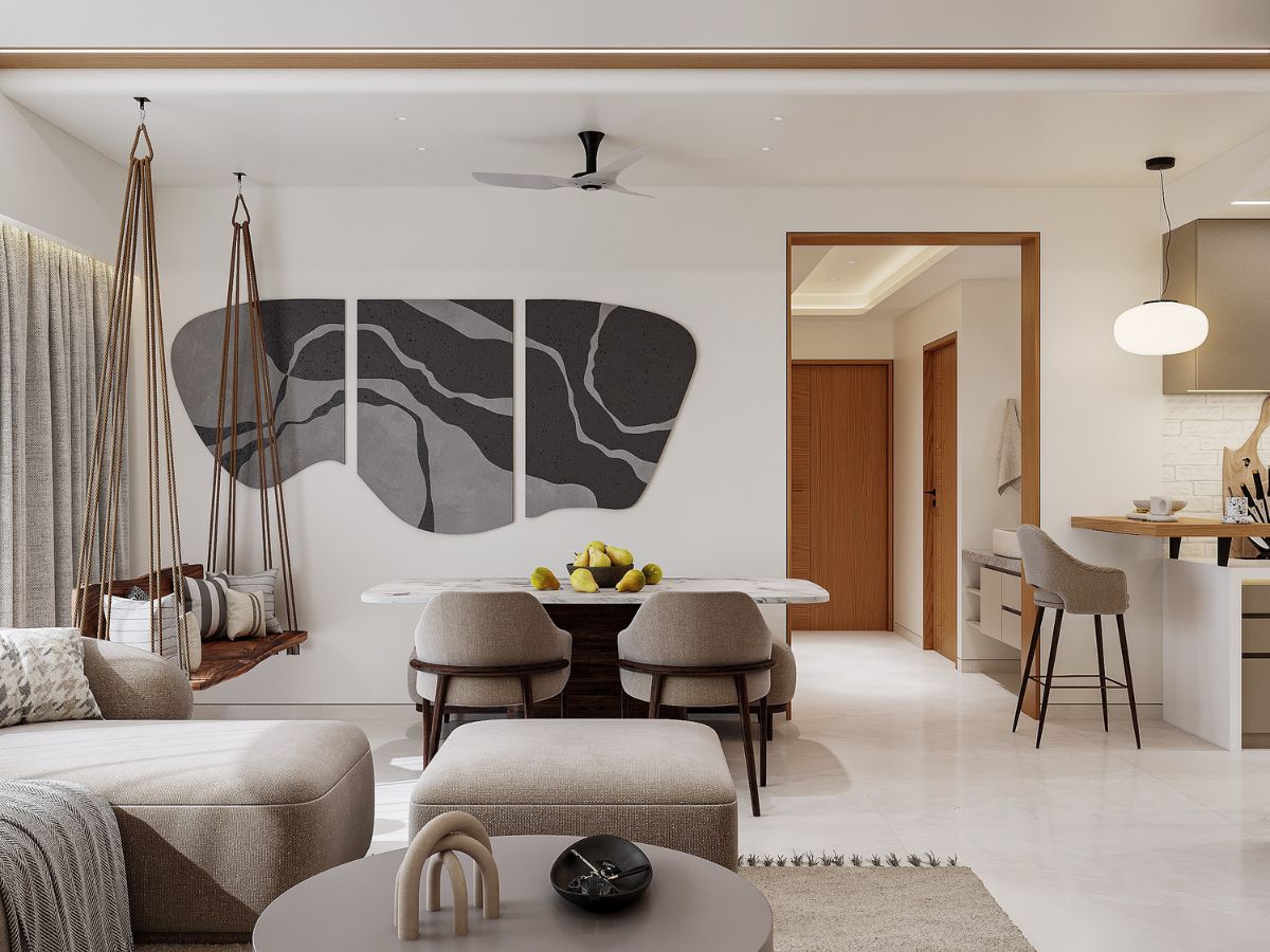 Thiết kế phòng khách 20m2