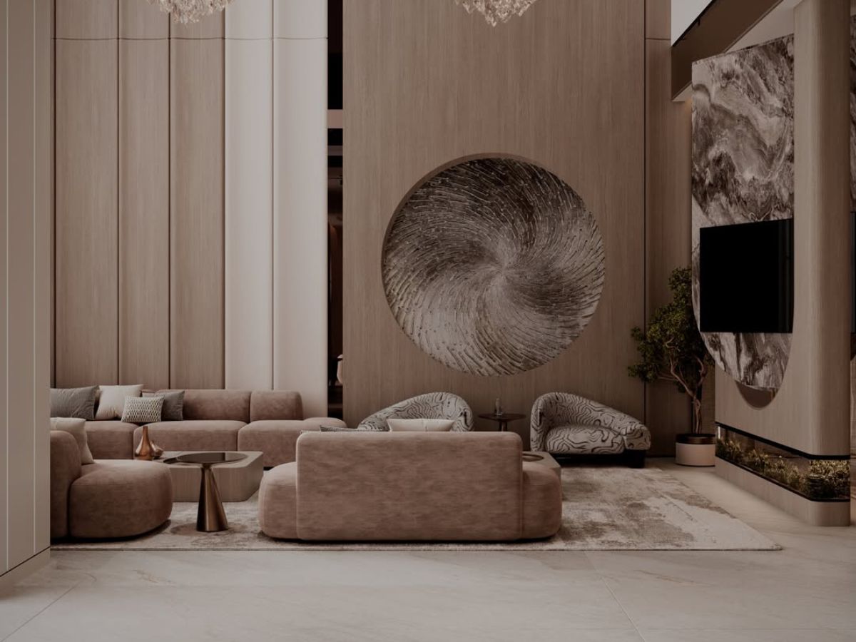 Thiết kế phòng khách 20m2