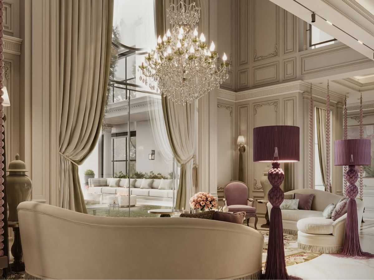 Thiết kế phòng khách 20m2