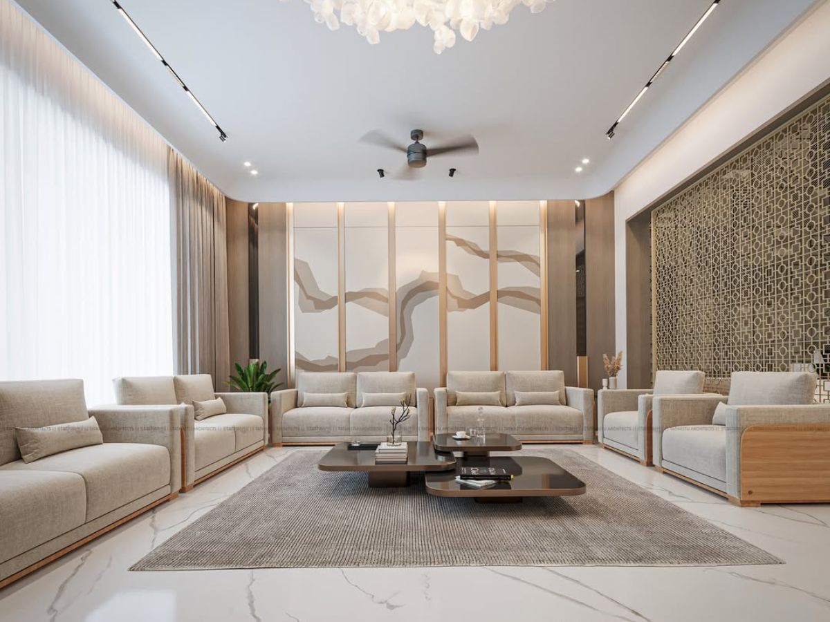 Thiết kế phòng khách 20m2