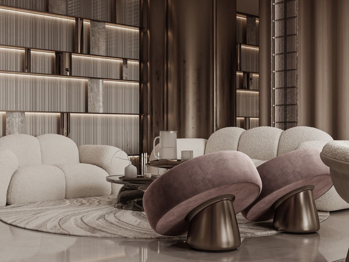 Thiết kế phòng khách 20m2