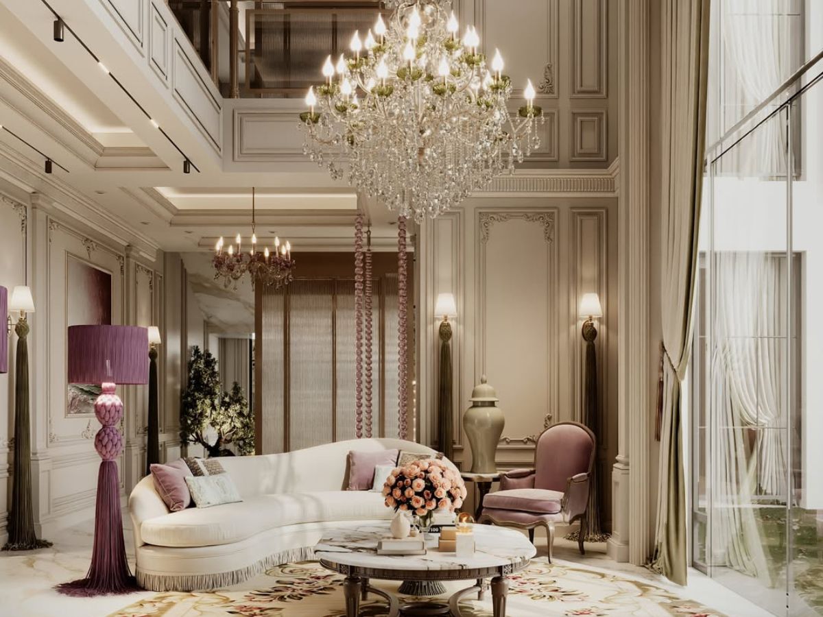 Thiết kế phòng khách 50m2