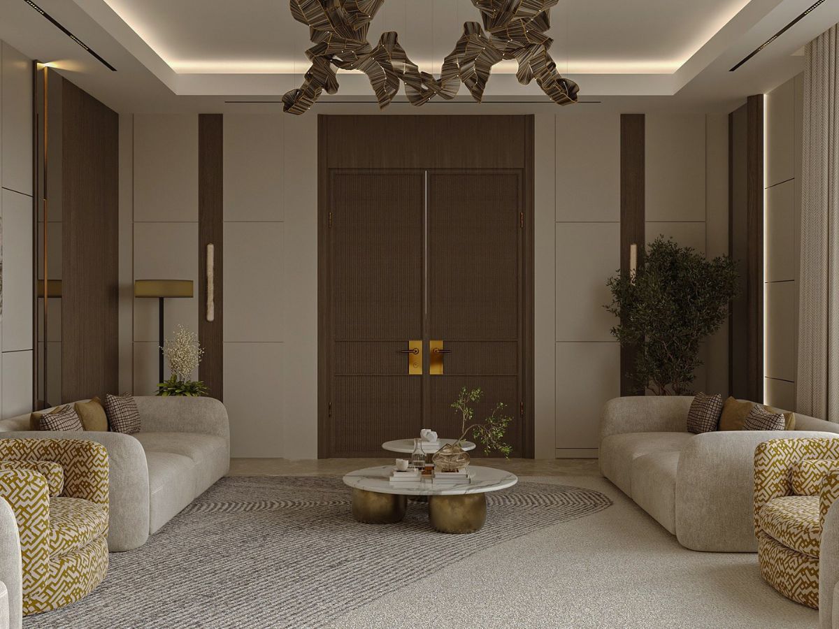 Thiết kế phòng khách 50m2