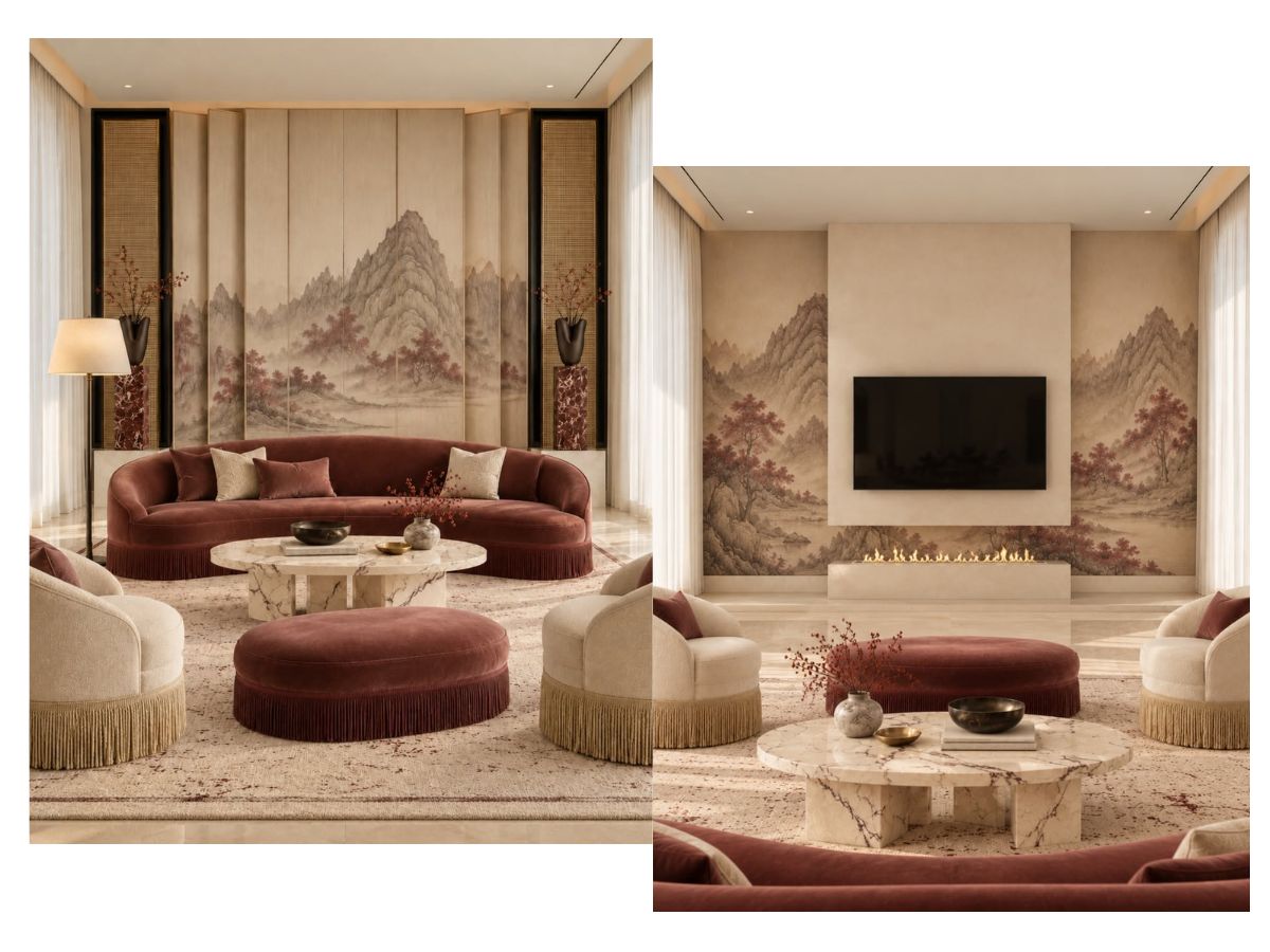 Thiết kế phòng khách 50m2