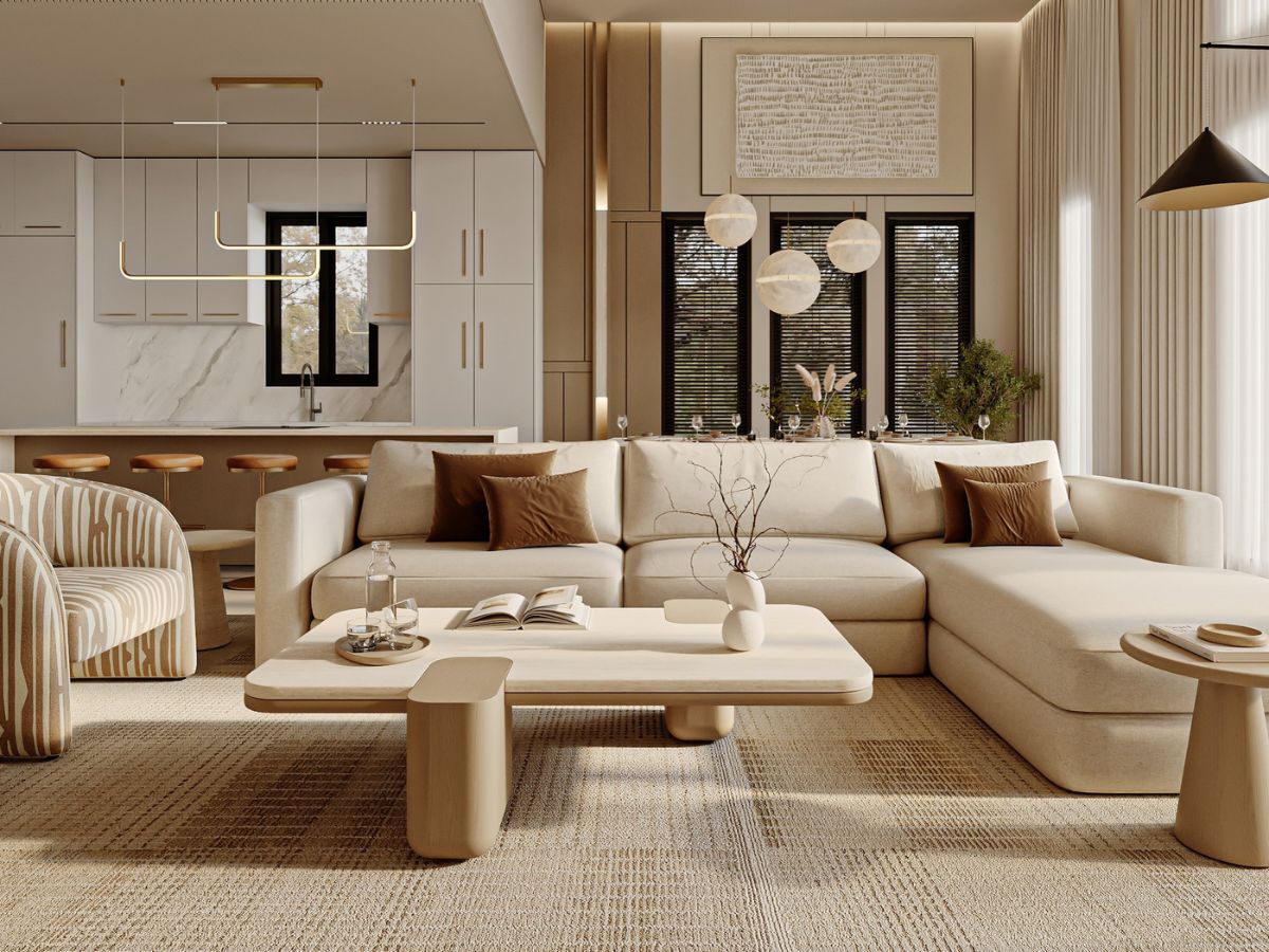 Thiết kế phòng khách 50m2