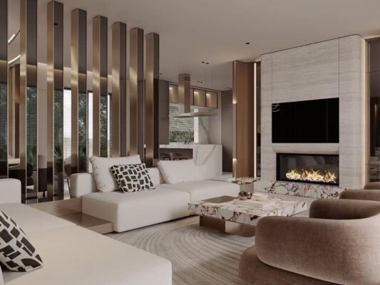 Thiết kế phòng khách 50m2