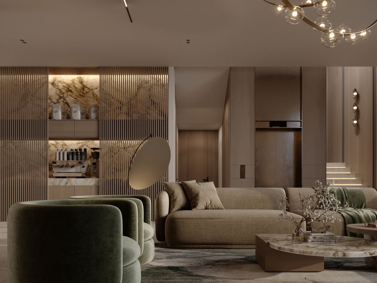 Thiết kế phòng khách 50m2