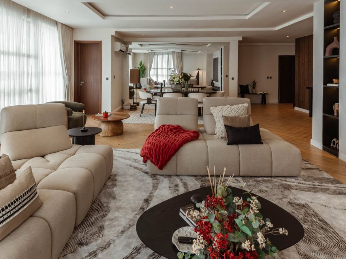 Thiết kế phòng khách 50m2